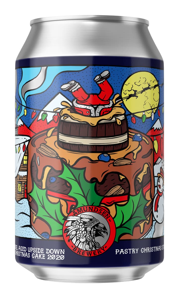 Amundsen Barrel Aged Upside Down Christmas Cake Pastry Stout