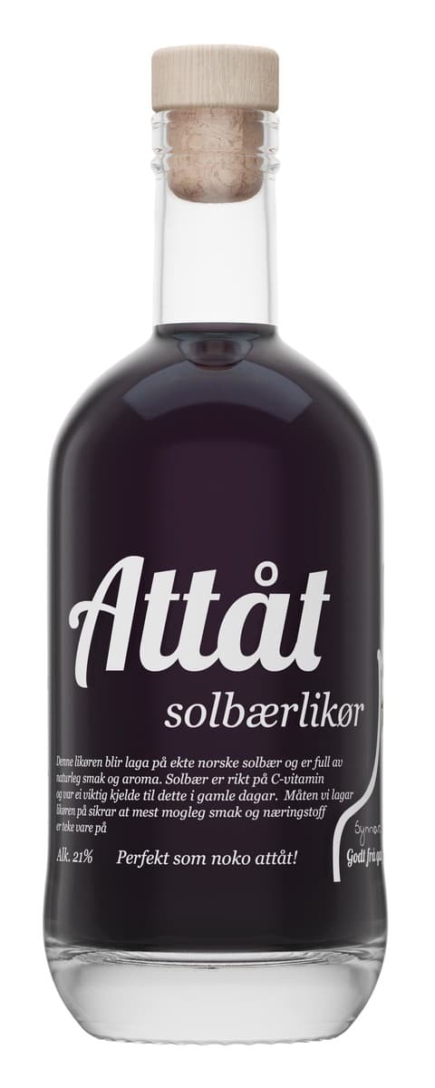 Attåt solbærlikør