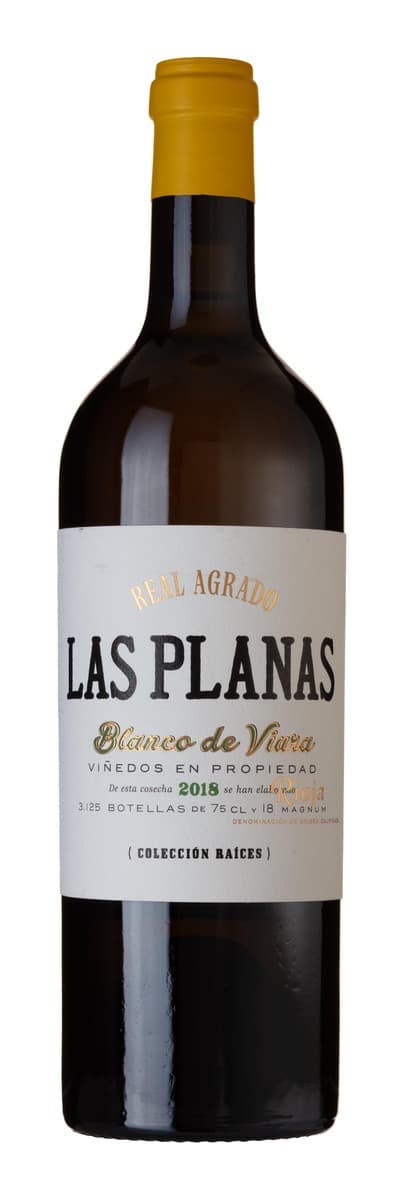 Real Agrado Las Planas Blanco de Viura 2018