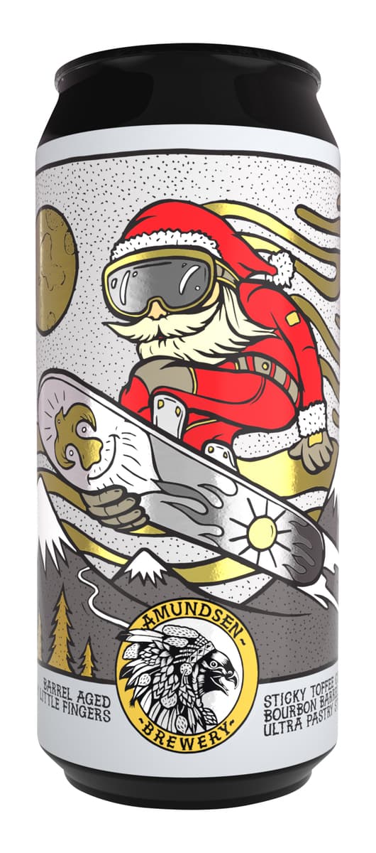 Amundsen Bourbon Barrel Aged Sticky Little Fingers Ultra Pastry Stout