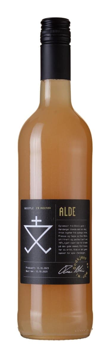 Alde Eplemost Aroma og Ingefær