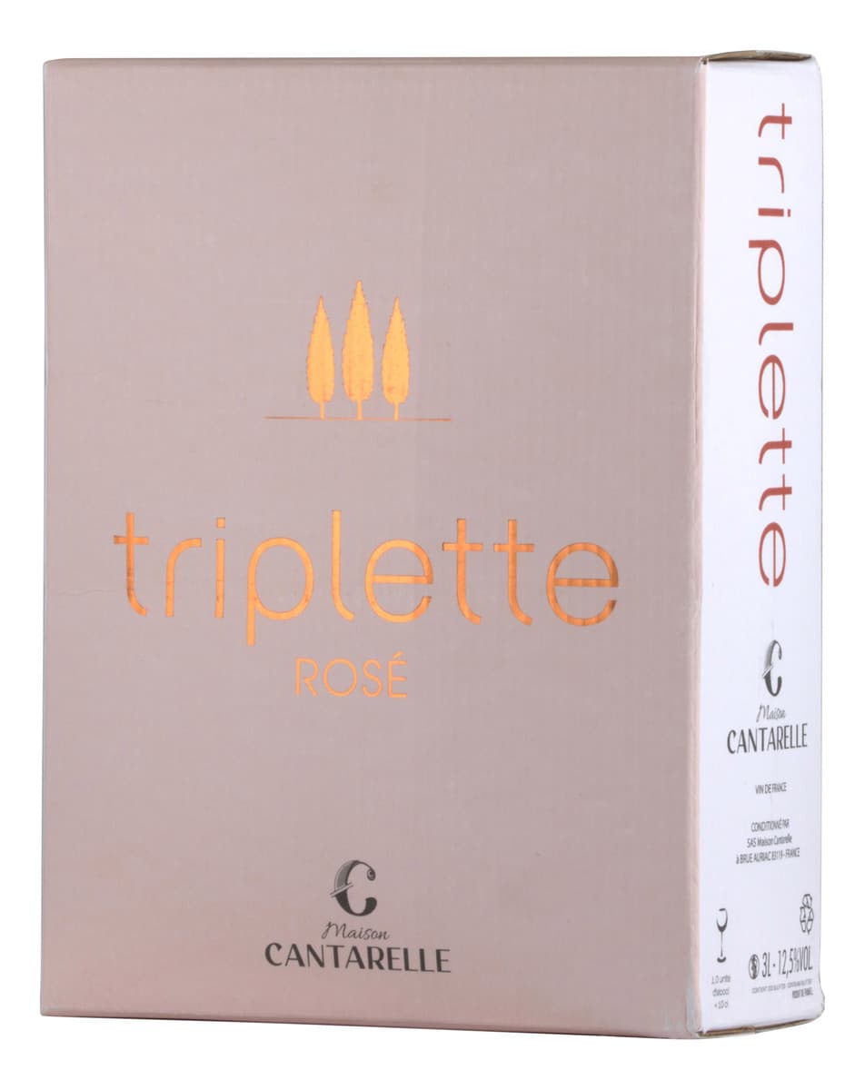 Triplette rosé by Maison Cantarelle