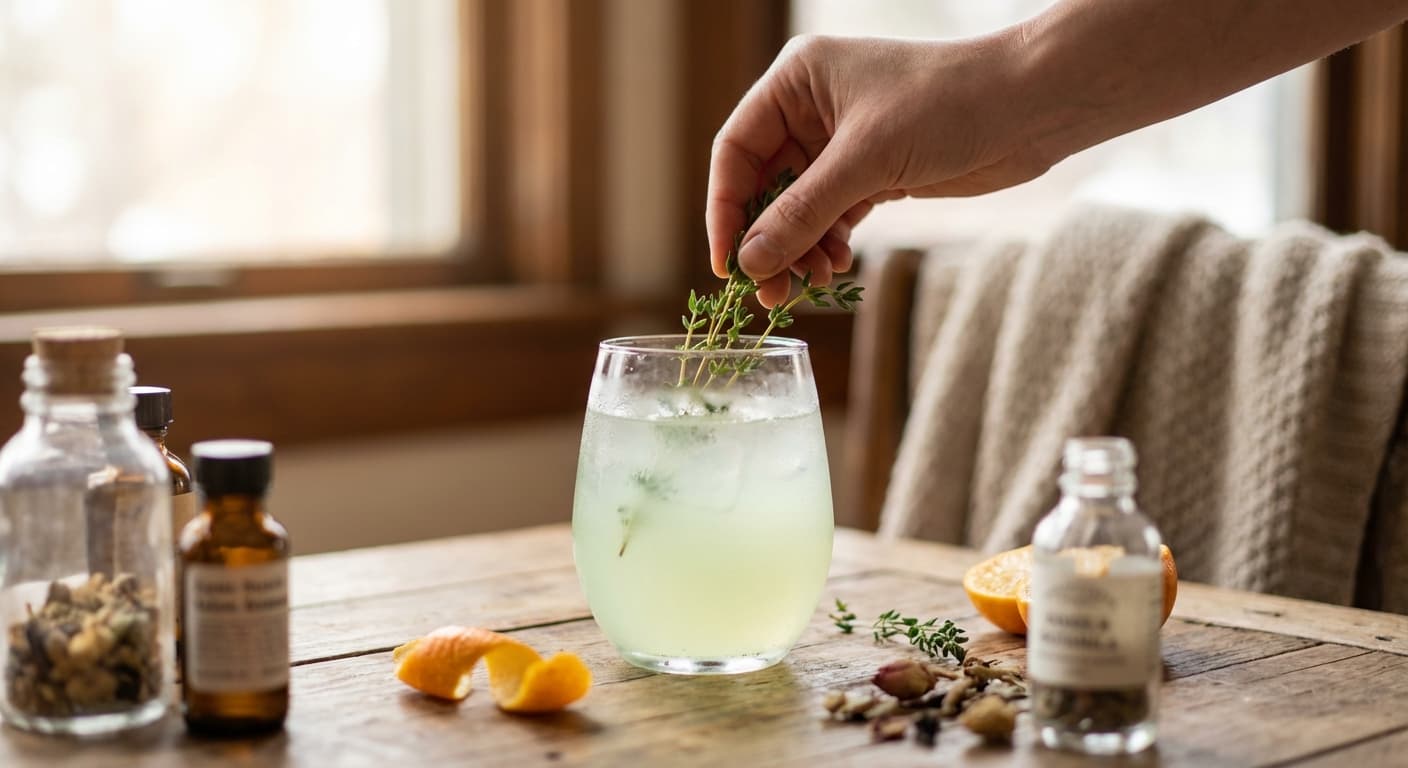 Cocktailhagen våkner – seks urter til drinken