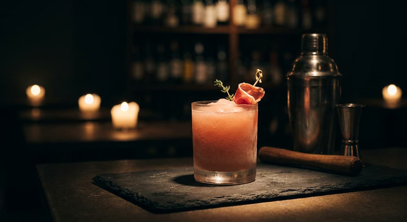 Granita og prosciutto-spritz – to glass sommer