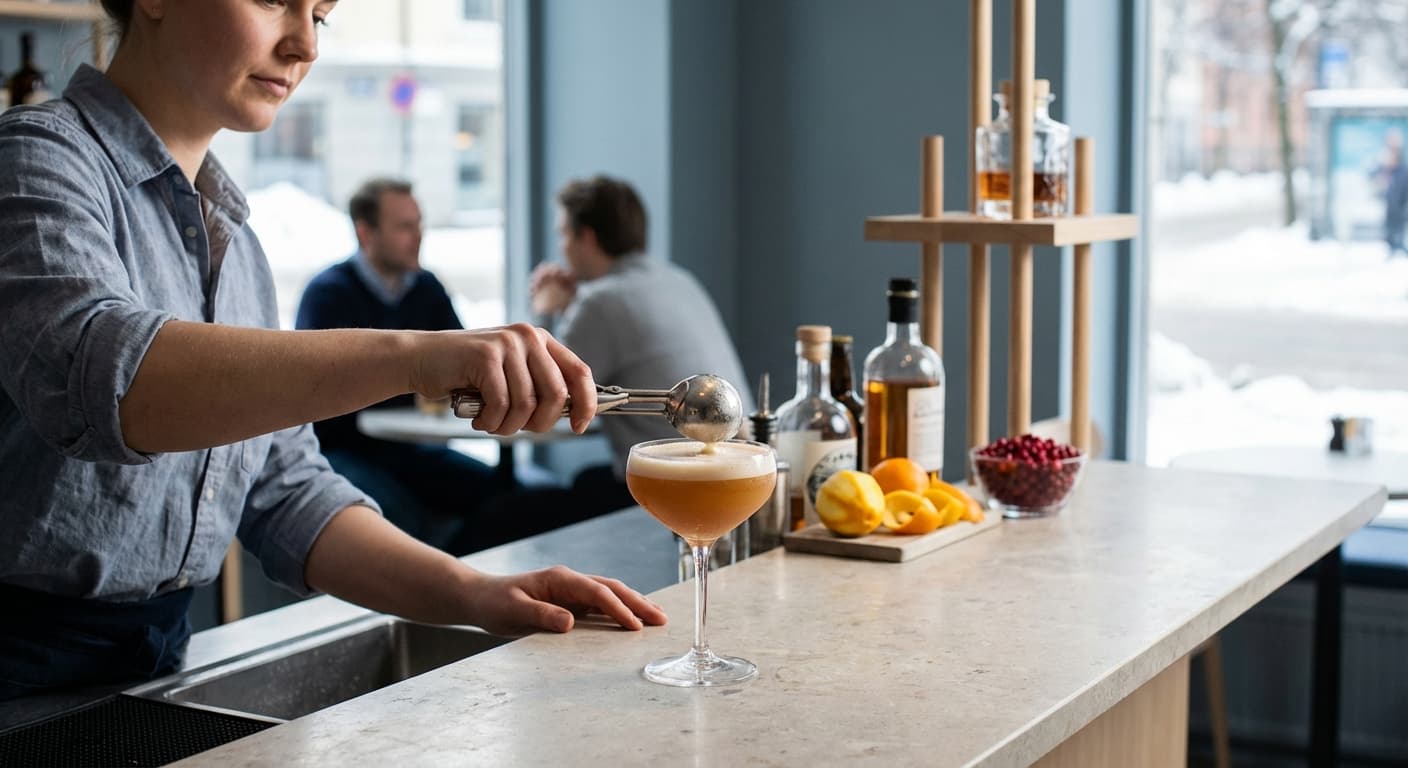 Når iskremskjea blir bartender