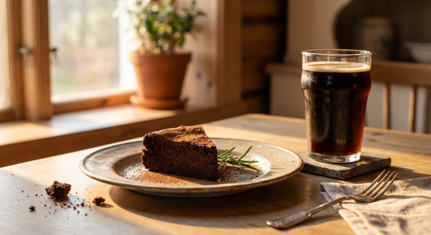 Når ølflasken blir bakverk – tre kaker der stout spiller hovedrollen