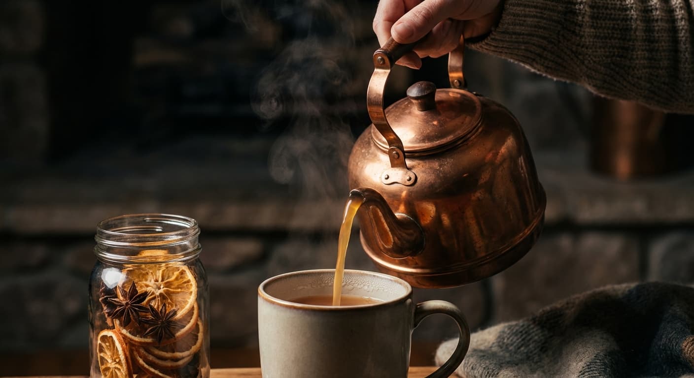 Tebrettet blir cocktailbar – tre varme oppskrifter